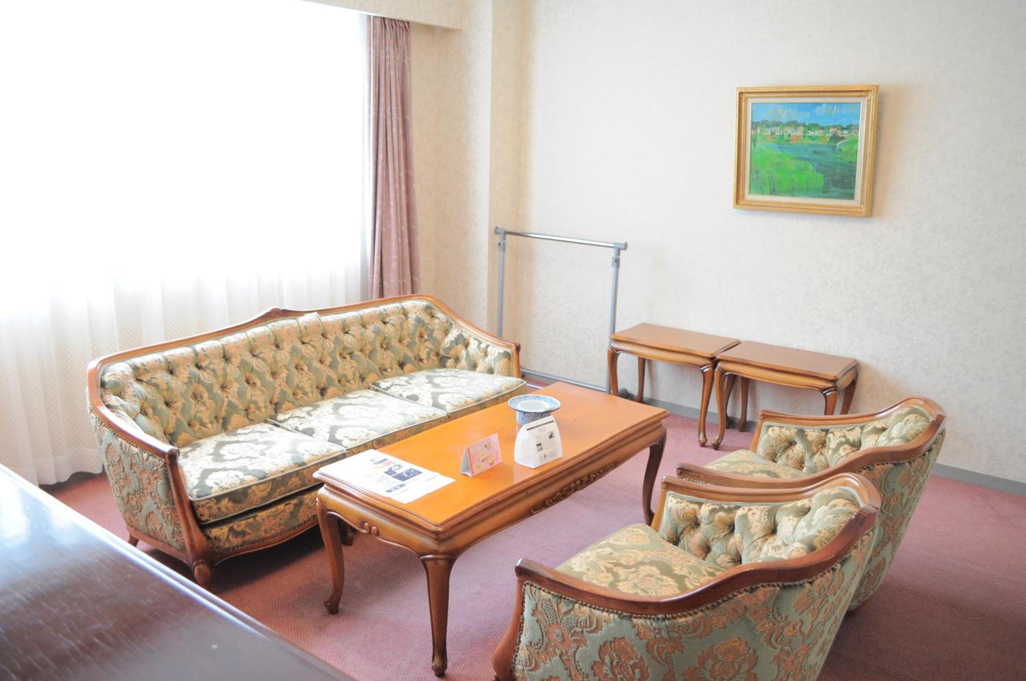 Tateyama Kokusai Hotel Toyama Station Oda fotoğraf
